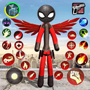 Grand Stickman Miami Rope hero APK