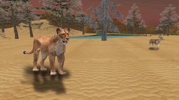 Wild Lion Simulator 2016 imagem de tela 1
