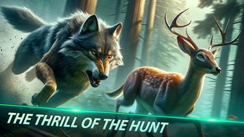Wolf Simulator 3D Wild Animal plakat