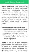 Tourism Management скриншот 1