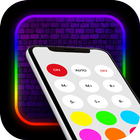 Control remoto de tira LED icono