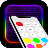 Control remoto de tira LED icono