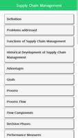 Supply Chain Management poster