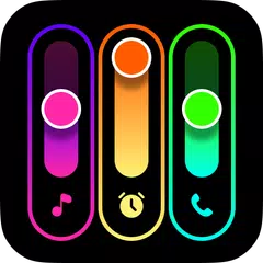 Скачать Neon LED Volume - Volume Style XAPK