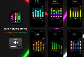 Neon LED Volume - Volume Style الملصق