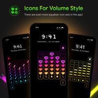 Neon LED Volume - Volume Style ภาพหน้าจอ 1