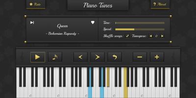 Piano Tunes Plakat