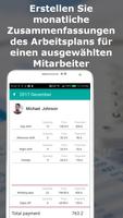 Arbeitszeitplan -Arbeiter 24 Screenshot 3