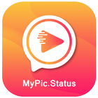 MyPic Status - Lyrical Video Maker With Song icône