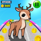 Deer Rush :  Endless Running Games - Subway Runner icône