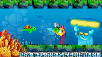 Aquatic Fishdom- Survival game पोस्टर