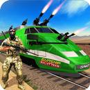 Train Gunship Battle: Army train Shooting games APK