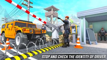 सीमा पुलिस गश्ती सिम्युलेटर स्क्रीनशॉट 1