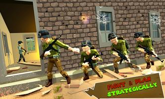 US Army Battle Ground World War Shooting games imagem de tela 2