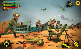 US Army Battle Ground World War Shooting games captura de pantalla 1