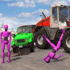 Jogo de Acidente de Carro 3D ícone