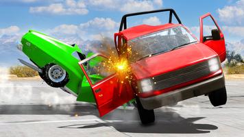 Jogo de Acidente de Carro 3D Cartaz