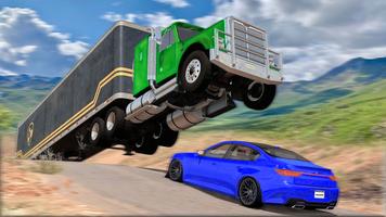 Jogo de Acidente de Carro 3D imagem de tela 1