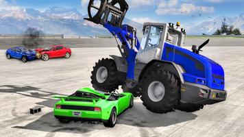 Jogo de Acidente de Carro 3D imagem de tela 2