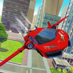 Flying Car City Driving APK download