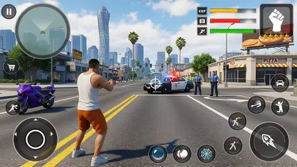 Crime Car City Gangster Games XAPK 下載
