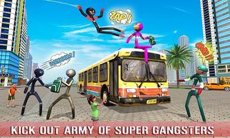 Spider Stickman Superhero : Stickman Games ภาพหน้าจอ 3