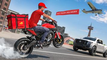 Bike Games Pizza Delivery تصوير الشاشة 3