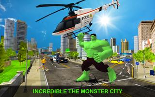 Poster Incredible Monster Hero Games