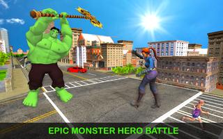 Incredible Monster Hero Games تصوير الشاشة 2