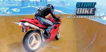 Stunt Bike Mega Ramp Grand City
