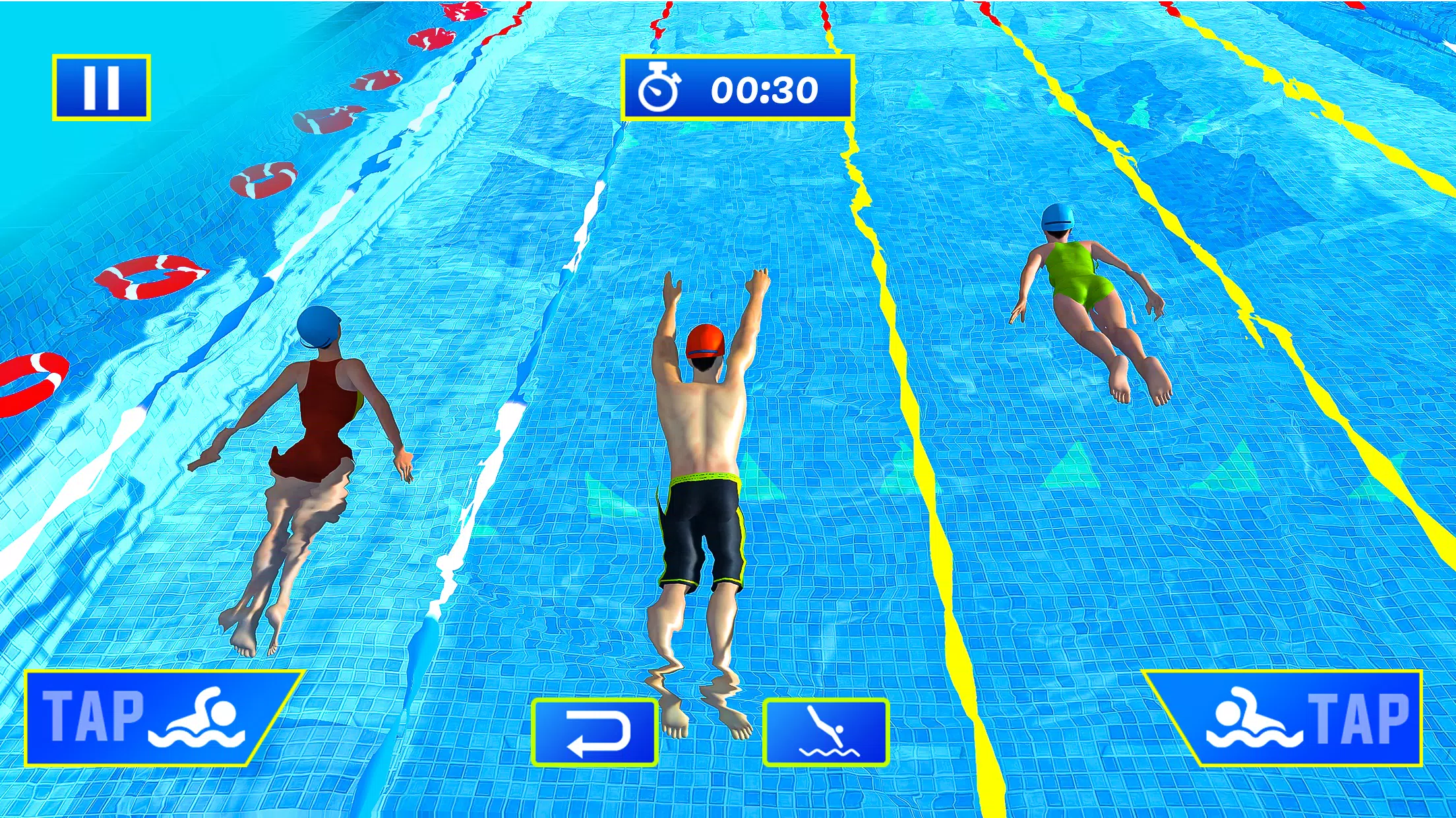 WATER RACE 3D free online game on