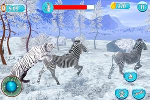 simulateur de famille de tigre blanc sauvage capture d'écran 1