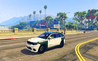 Polizeiauto-Spiel Screenshot 1