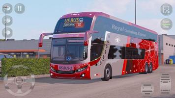 US Bus Simulator Unlimited 2 الملصق