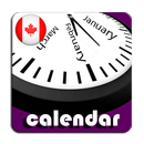 2021 Canada Calendar with Holidays and Observances APK