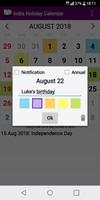 2021 India National & State/UT Holidays Calendar imagem de tela 1