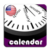 2021 US Calendar with Holidays