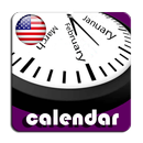 2021 US Calendar with Holidays aplikacja