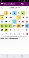 Calendario poster