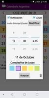 Calendario captura de pantalla 2