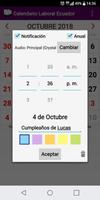 Calendario screenshot 1