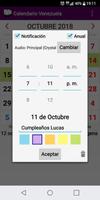 Calendario captura de pantalla 2
