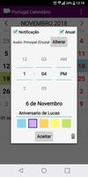 Calendário تصوير الشاشة 2