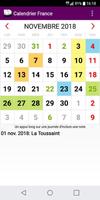 Français Calendrier 2023 Cartaz