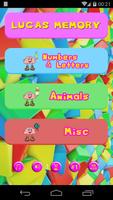 Lucas' Memory Game Plakat
