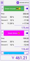 😍 Emma discount calculator (sales and tax) 😎-poster