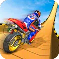 Mega Ramp Moto Bike Stunts