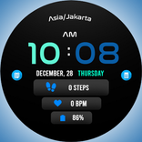 Rhins Dark Simple Watch Face