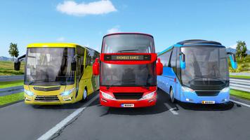 公路巴士模拟器巴士游戏 海报