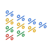 Goods and % calculator icon